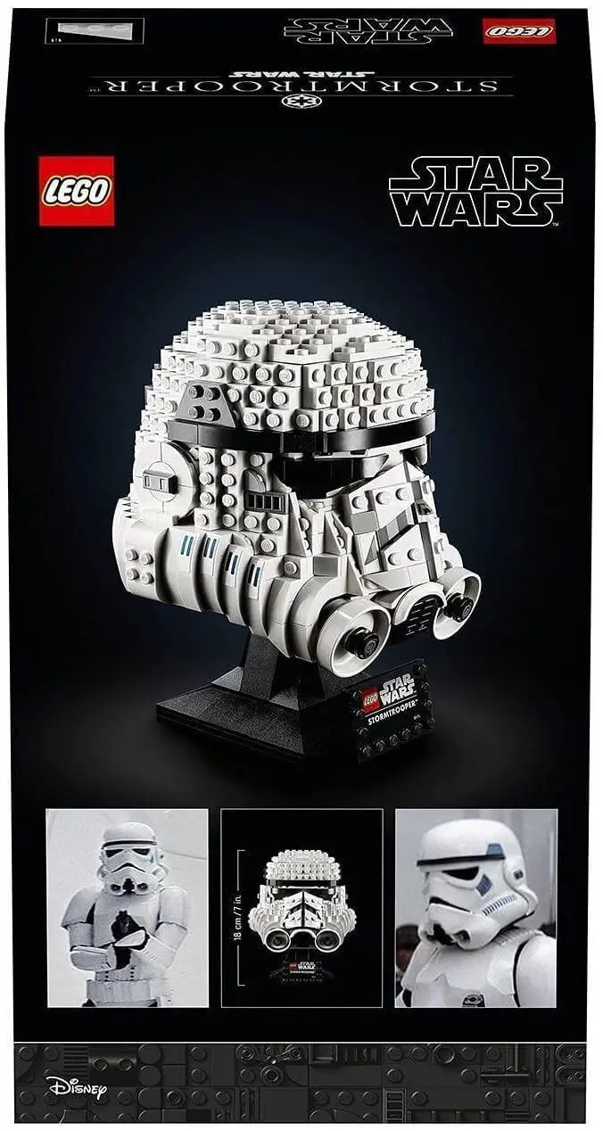 Lego Star Wars 75276 Star Wars Stormtrooper Helmet Display Building Set 1