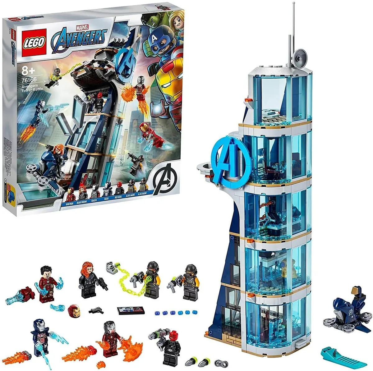 Lego Marvel 76166 Marvel Avengers Tower Battle Set 1
