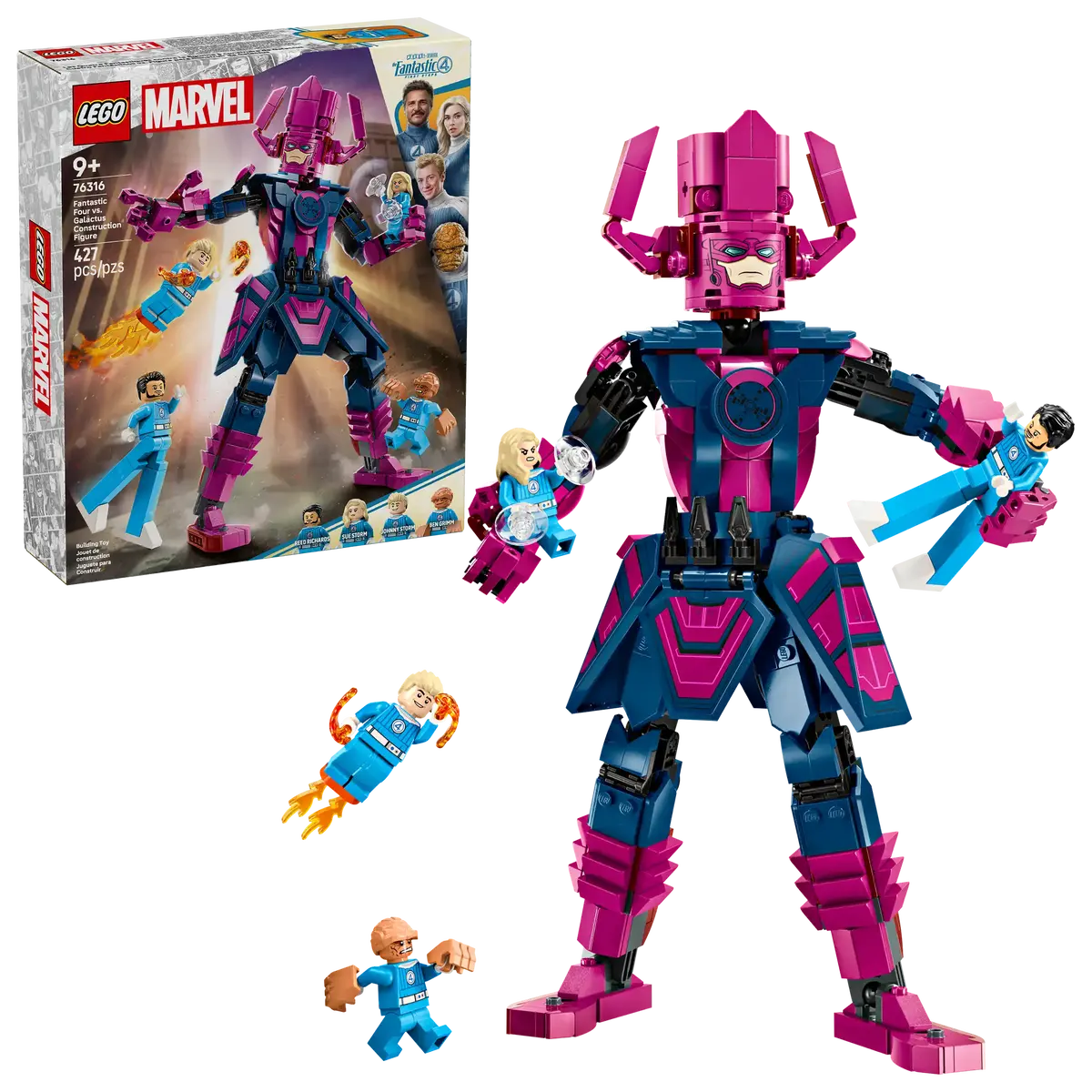 Lego 76316 Marvel Fantastic Four Vs. Galactus Construction Figure 1