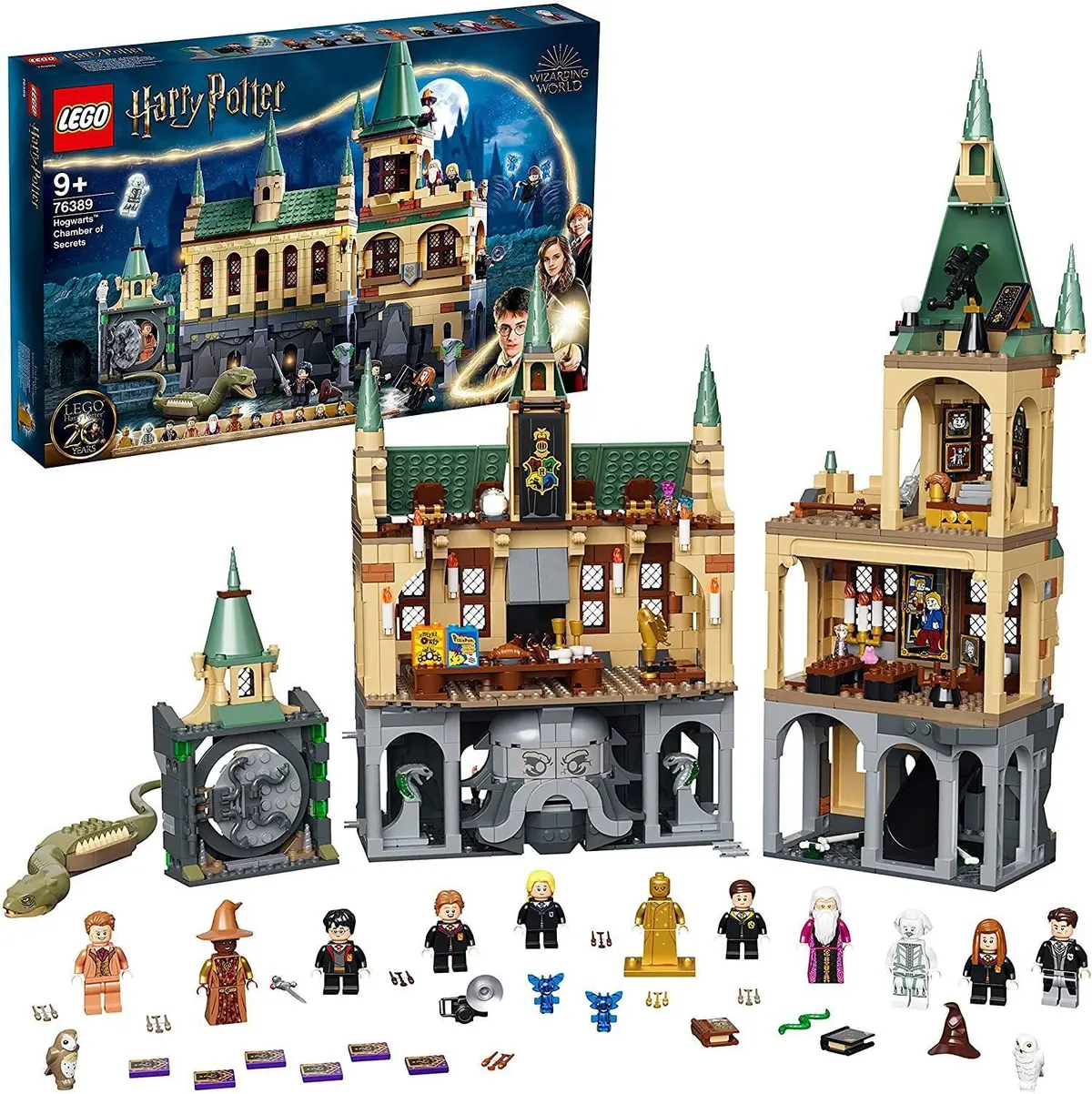 Lego 76389 Harry Potter Hogwarts Chamber Of Secrets Castle - X-Display Set 1