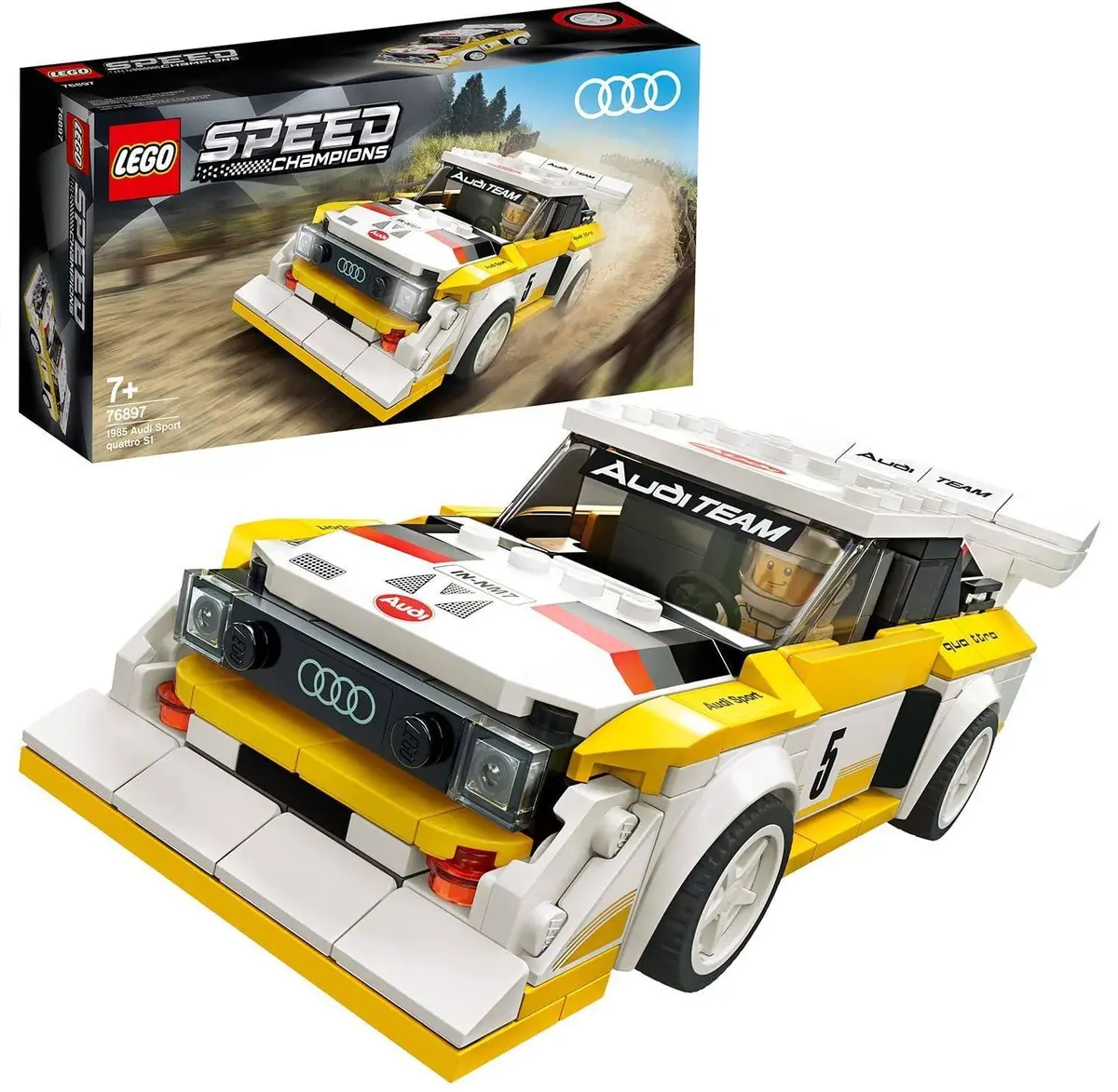 Lego Speed Champions 76897 Audi Sport Quattro S1 Racer Building Set 1