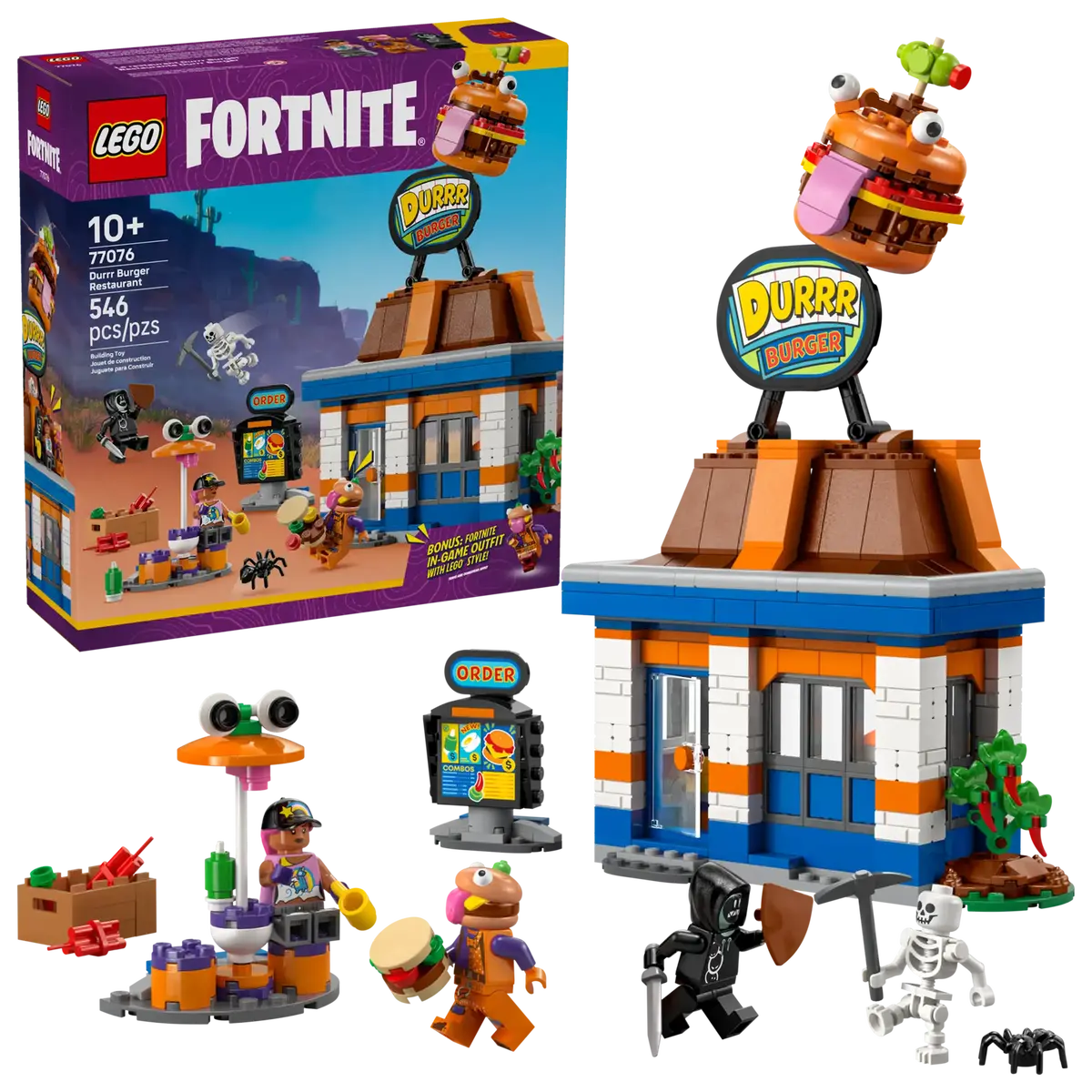 Lego 77076 Fortnite Durrr Burger Restaurant 1