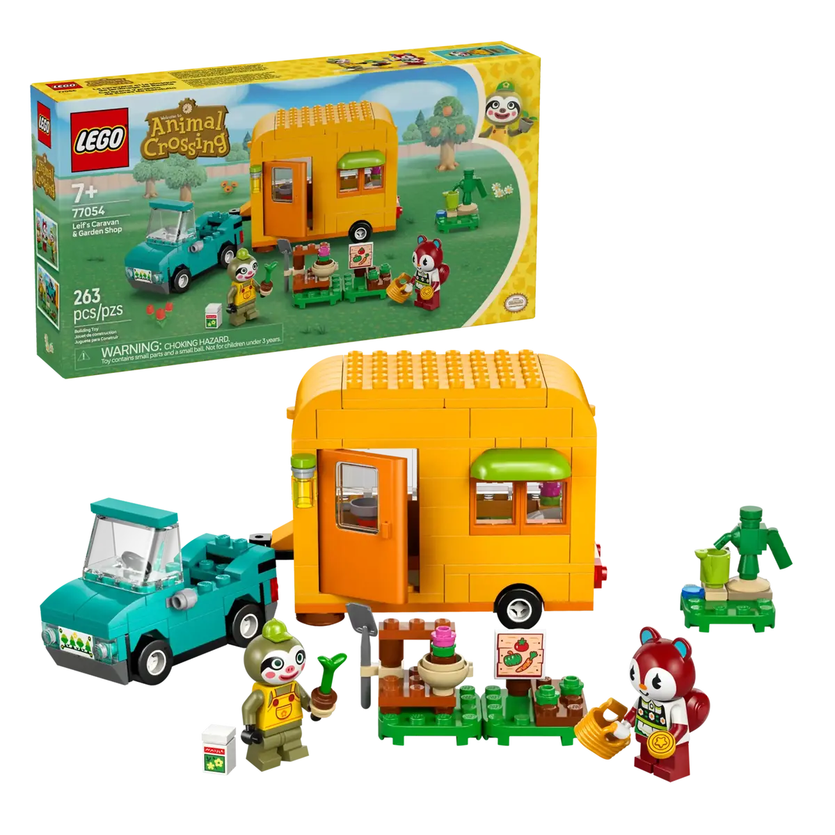 Lego Animal Crossing 77054 Leif's Caravan & Garden Shop 1