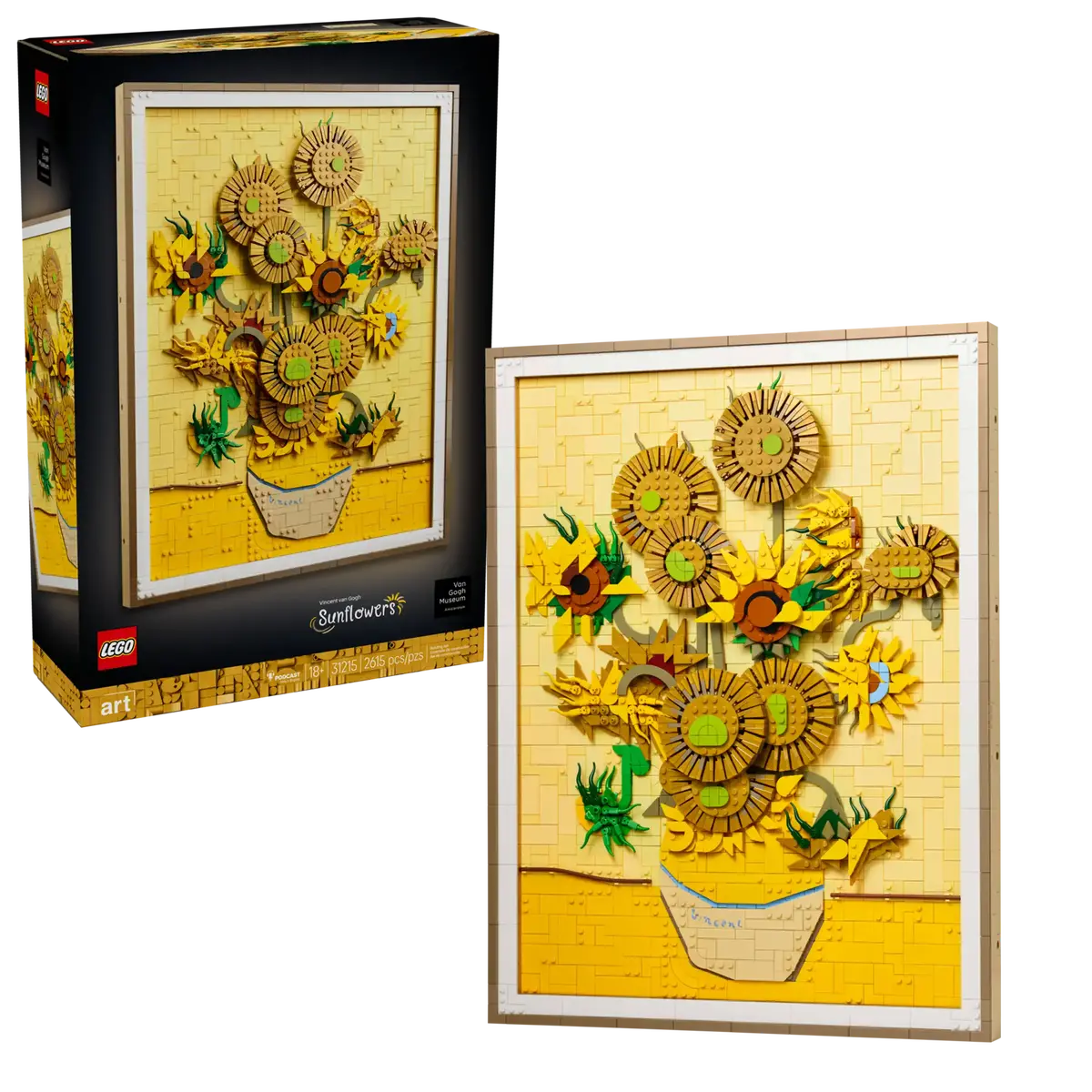 Lego Art 31215 Vincent Van Gogh – Sunflowers 1