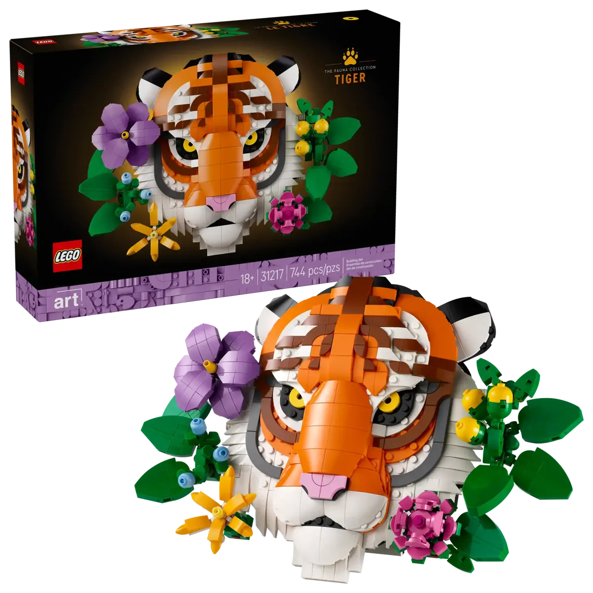 Lego Art 31217 The Fauna Collection - Tiger 1