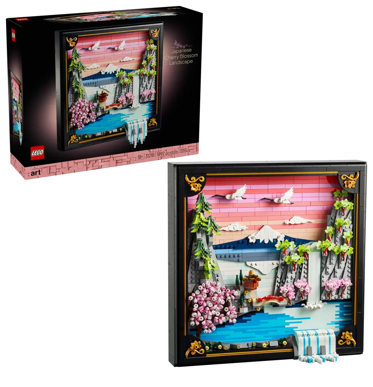 Lego Art 31218 Japanese Cherry Blossom Landscape 1