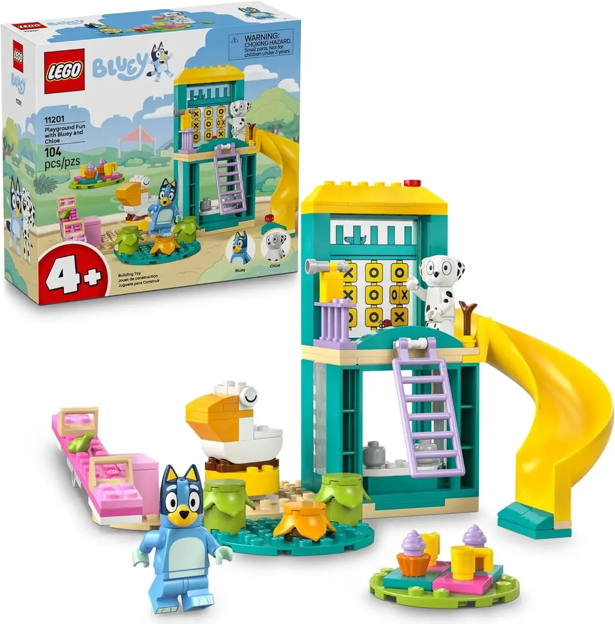 Lego Bluey 11201 Playground Fun With Bluey And Chloe 1