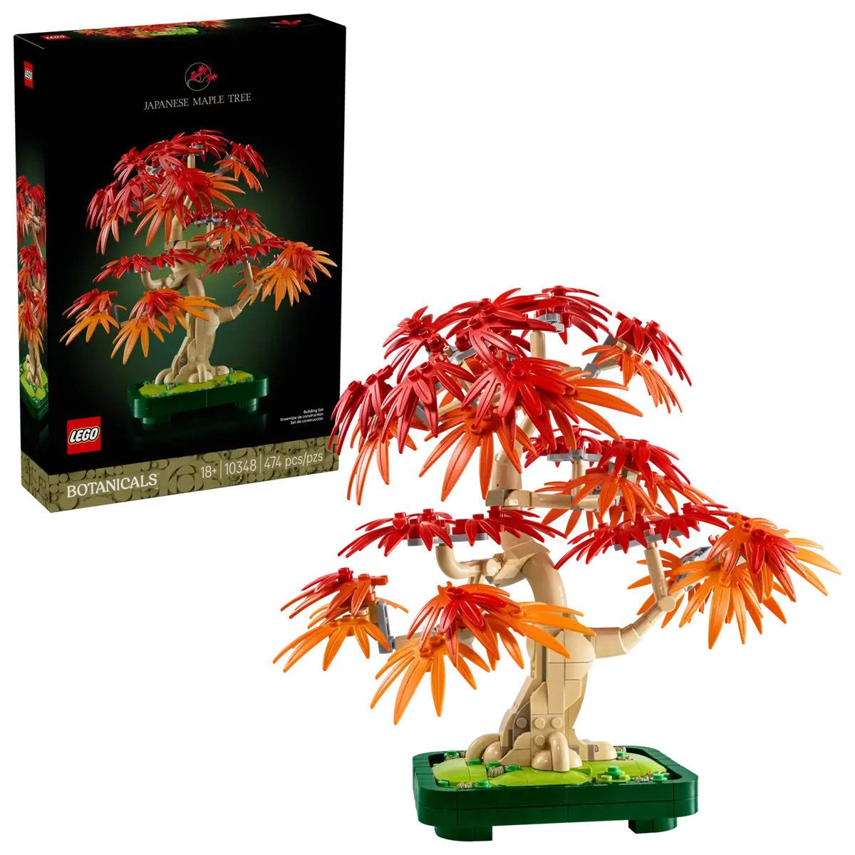 Lego Botanicals 10348 Japanese Red Maple Bonsai Tree 1