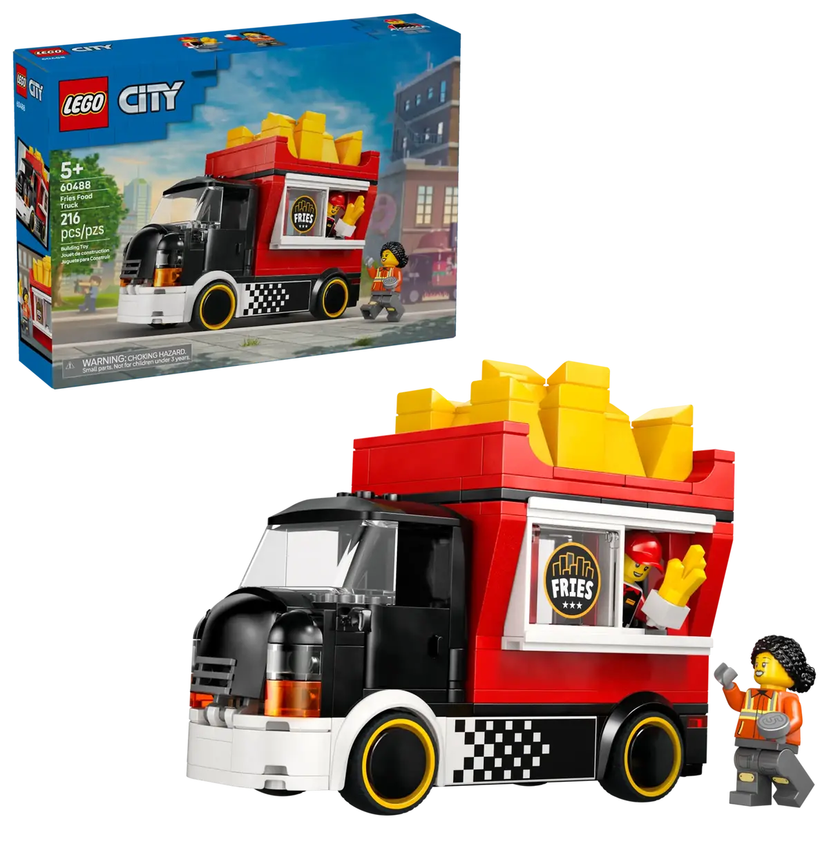 Lego City 60488 Fries Food Truck 1