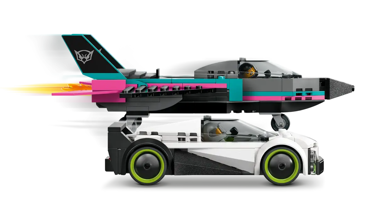 Lego City 60489 Jet Vs. Car 2