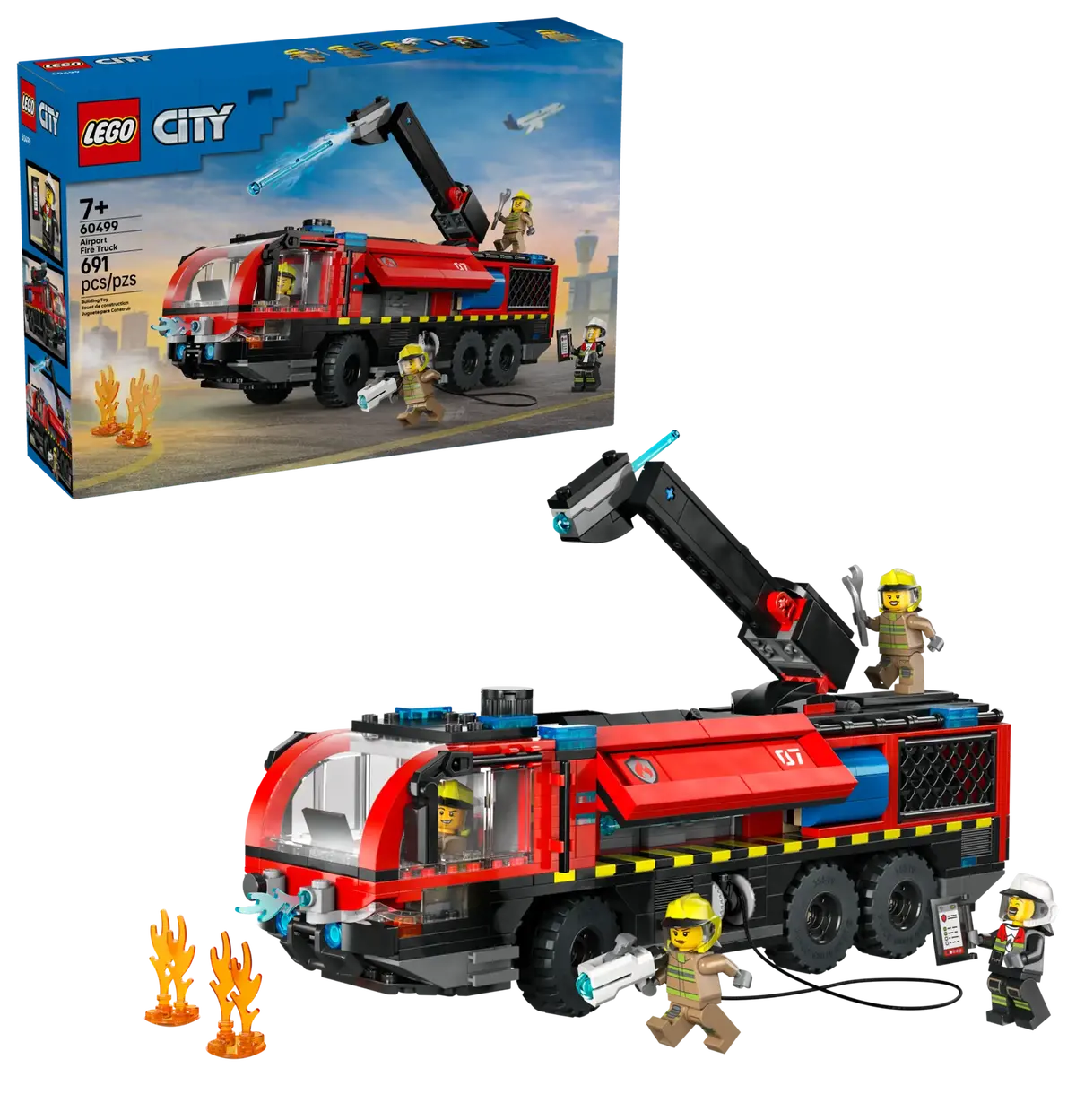 Lego City 60499 Airport Fire Truck 1
