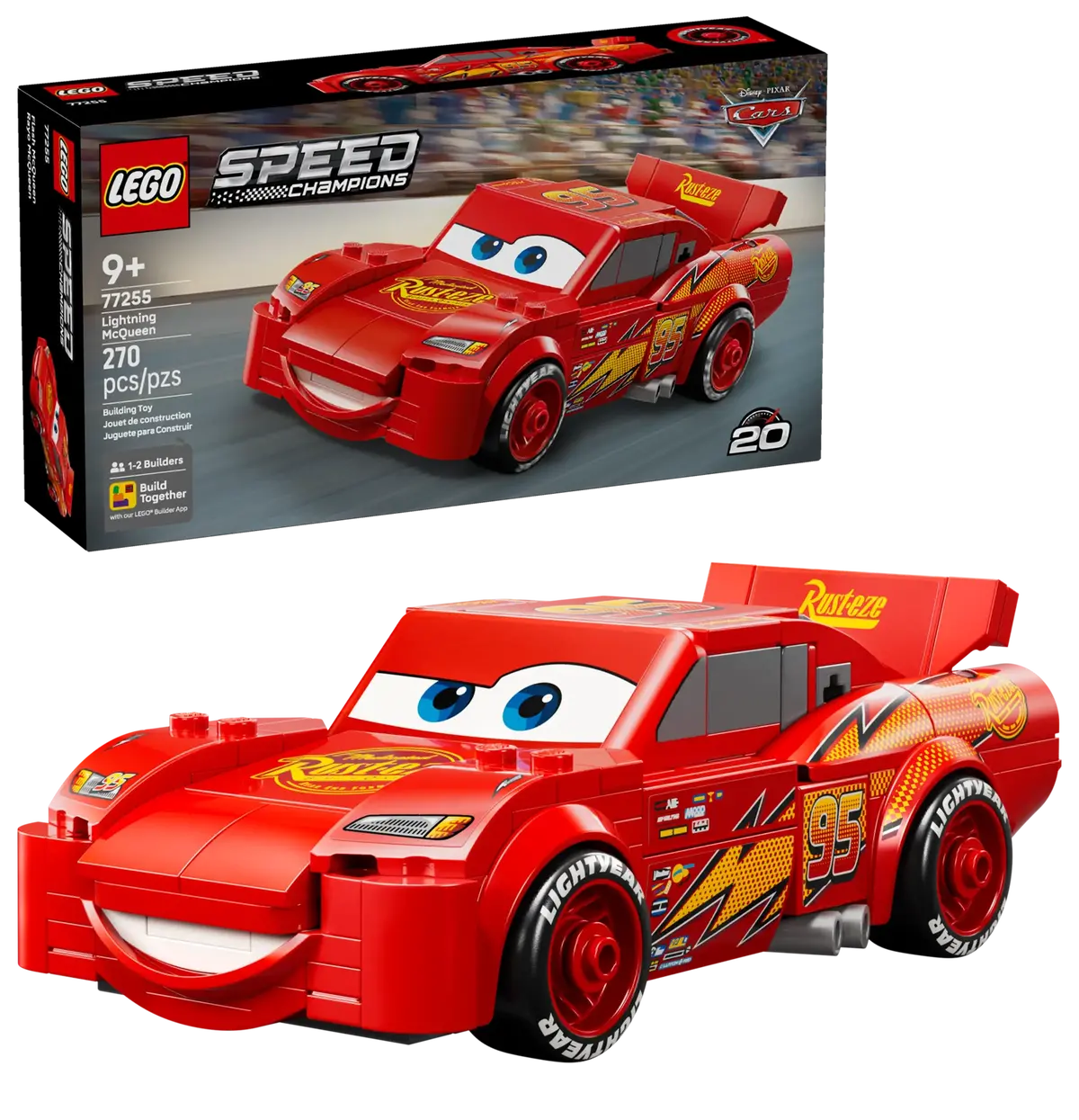 Lego Disney 77255 Lightning Mcqueen 1