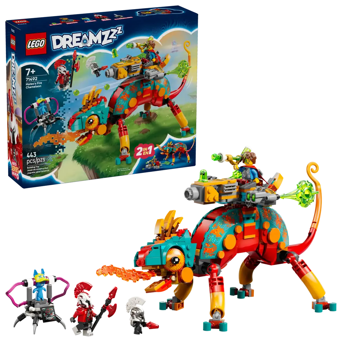 Lego Dreamzzz 71492 Mateo's Fire Chameleon 1