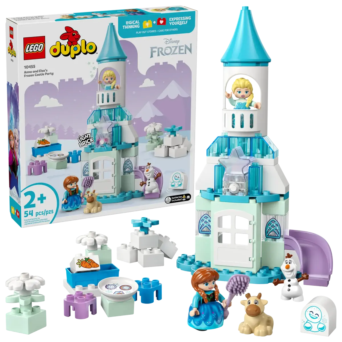 Lego Duplo 10455 Anna And Elsa's Frozen Castle Party 1