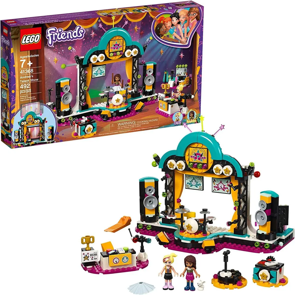 Lego Friends 41368 Andrea's Talent Show Building Playset 1