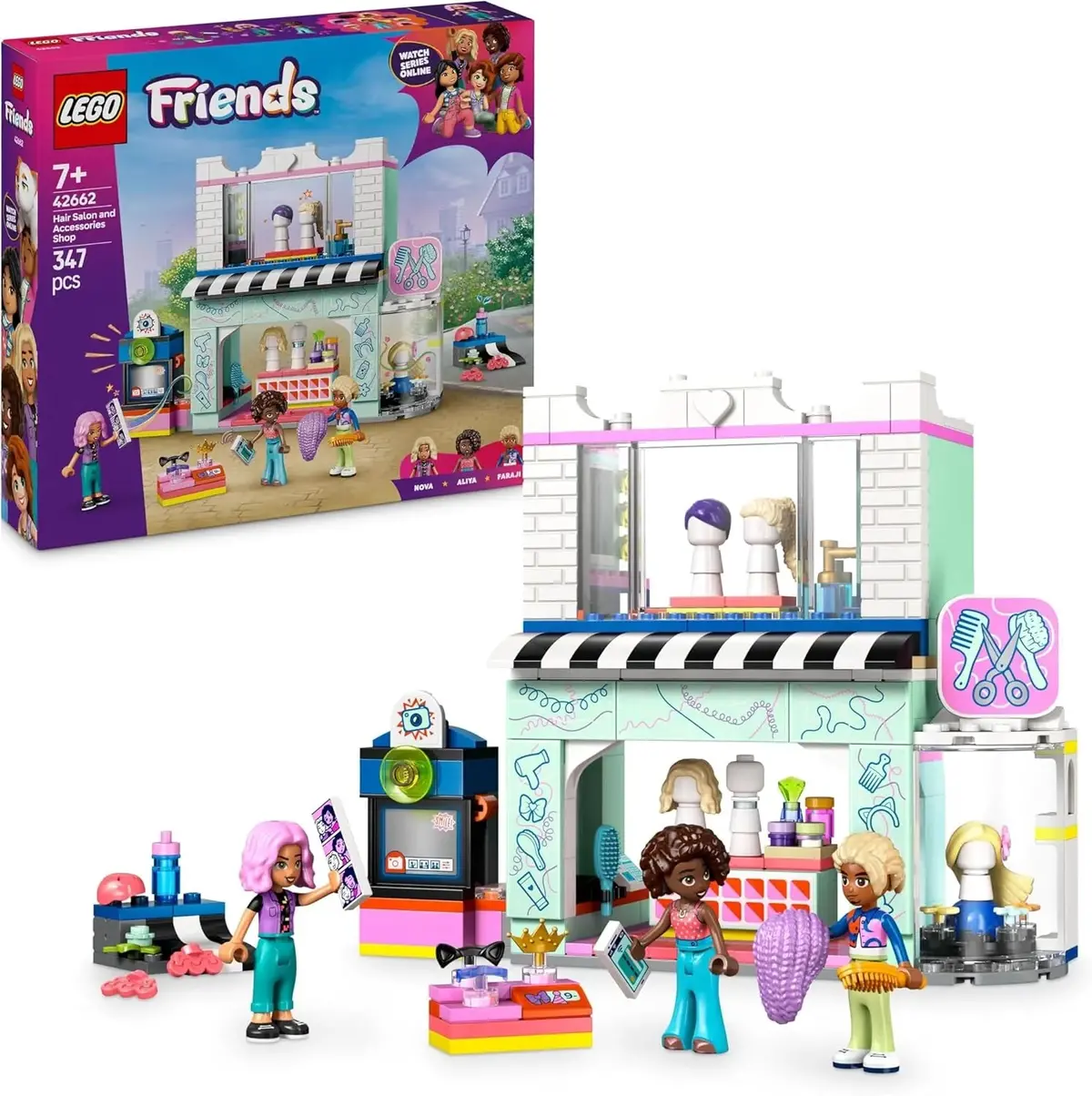 Lego Friends 42662 Hair Salon And Accessories Store 1
