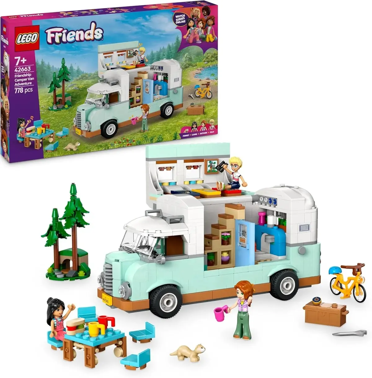 Lego Friends 42663 Friendship Camper Van Adventure 1