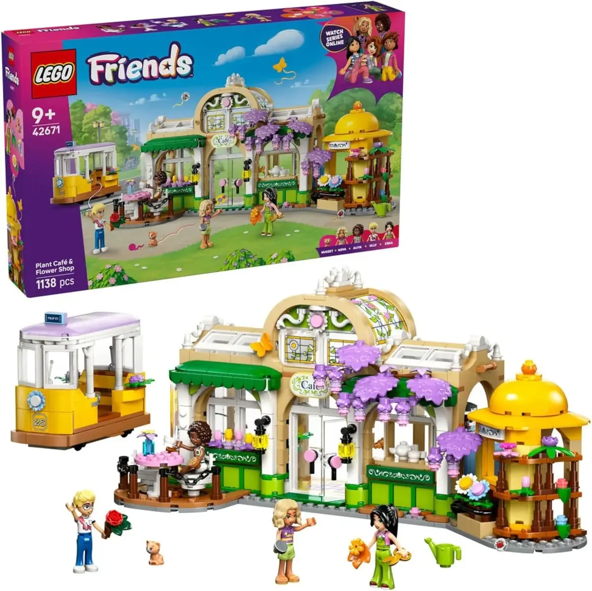 Lego Friends 42671 Plant Café & Flower Shop 1