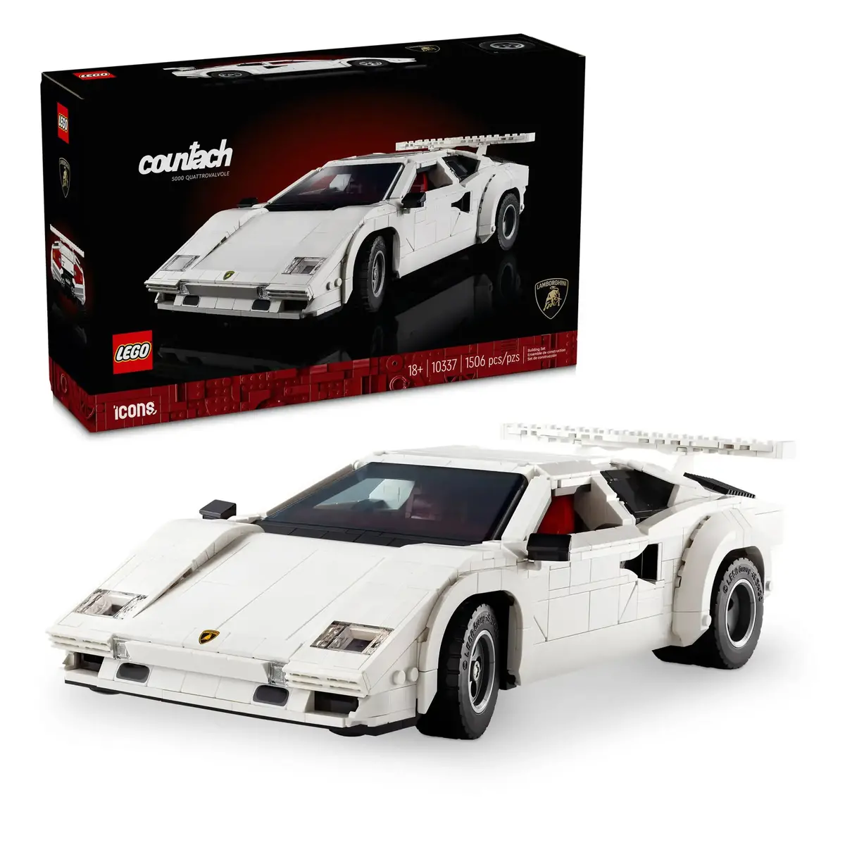 Lego Icons 10337 Lamborghini Countach 5000 Quattrovalvole 1