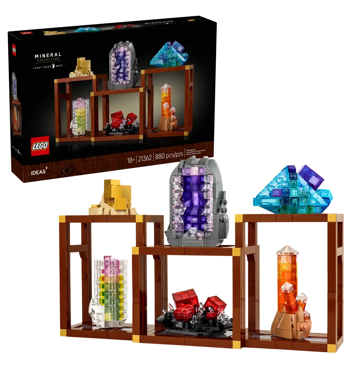 Lego Ideas 21362 Mineral Collection 1