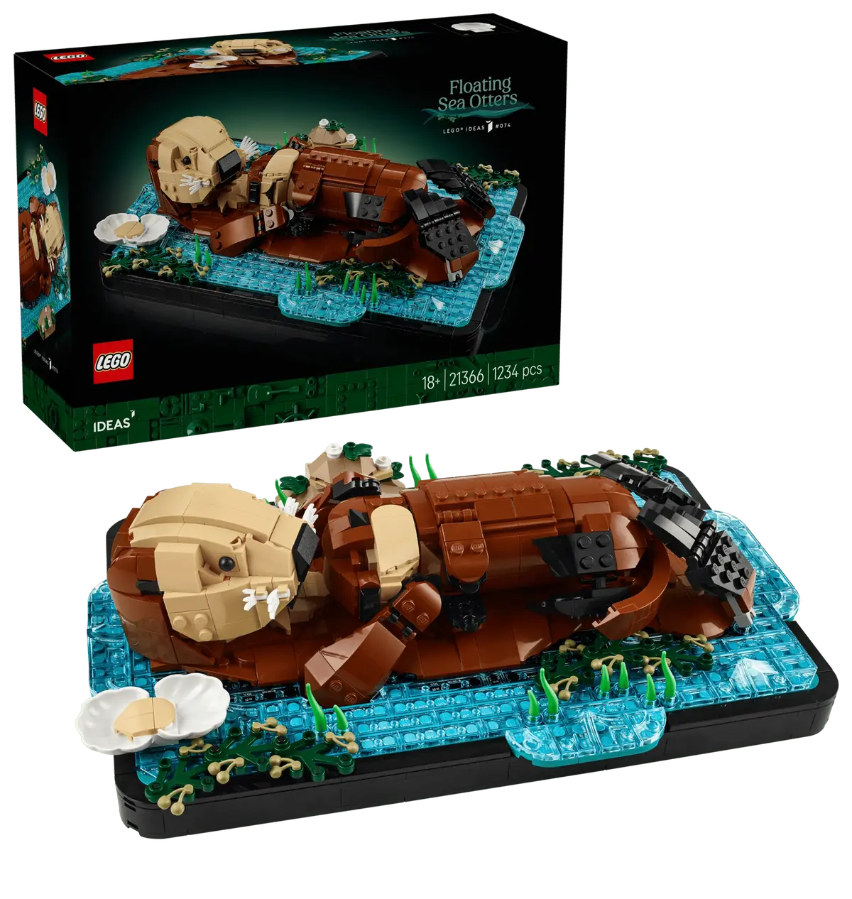 Lego Ideas 21366 Floating Sea Otters 1