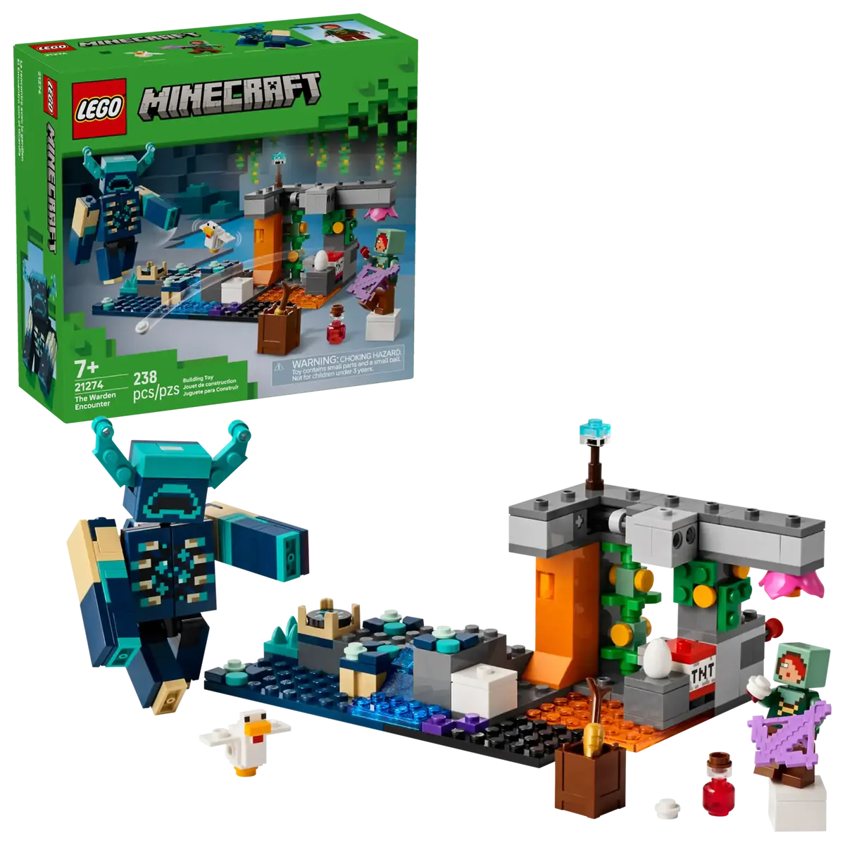 Lego Minecraft 21274 The Warden Encounter 1