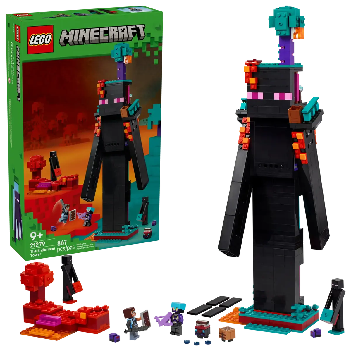 Lego Minecraft 21279 The Enderman Tower 1