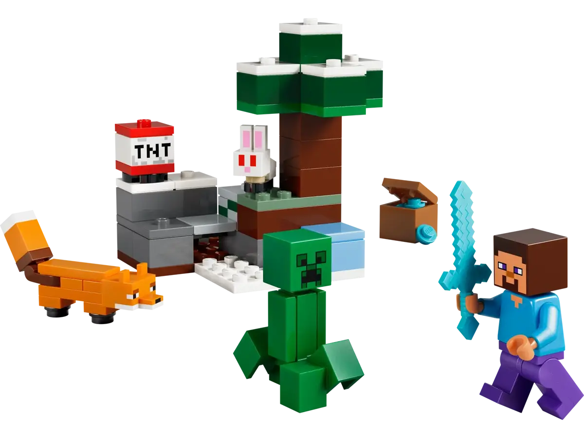 Lego Minecraft 21583 Steve's Taiga Adventure 2