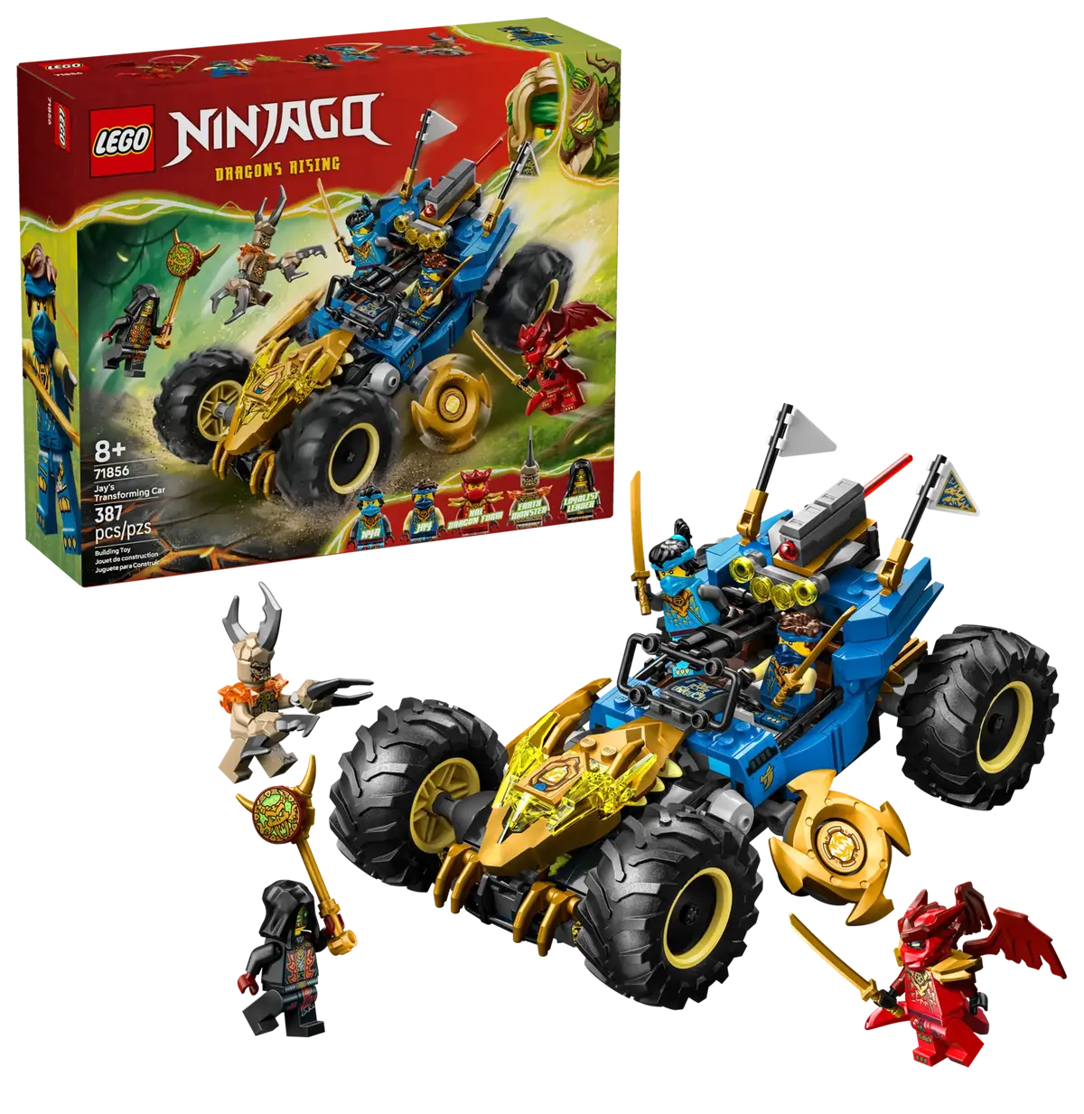 Lego Ninjago 71856 Jay's Transforming Car 1