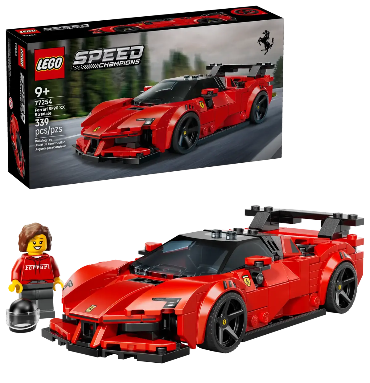 Lego Speed Champions 77254 Ferrari Sf90 Xx Stradale Sports Car 1