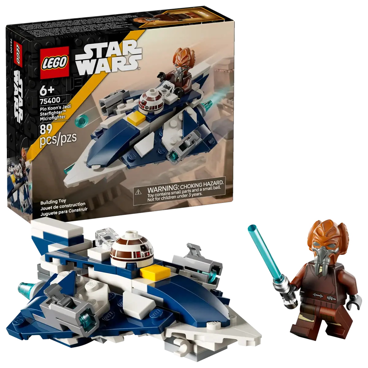 Lego Star Wars 75400 Plo Koon's Jedi Starfighter Microfighter 1