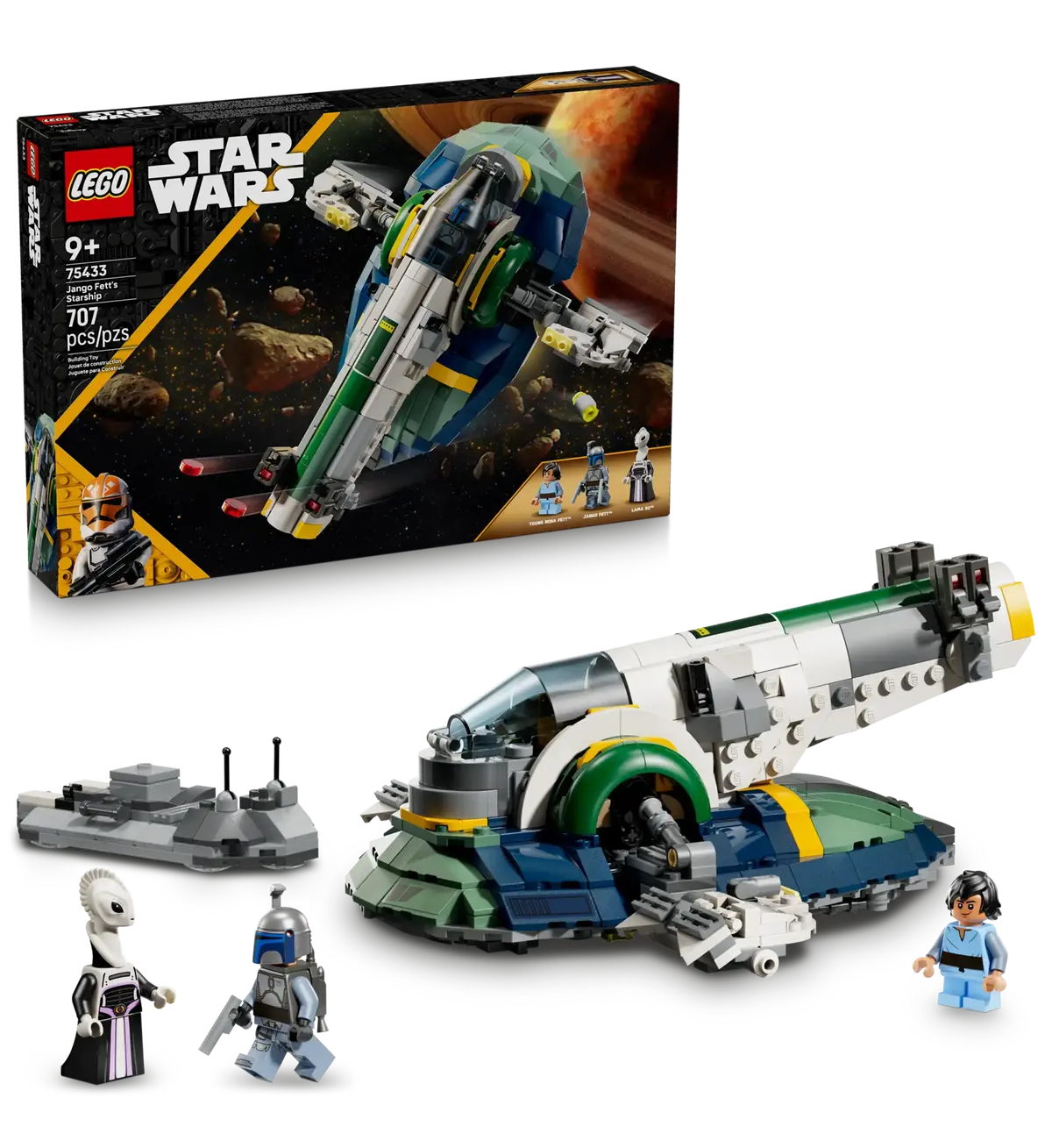 Lego Star Wars 75433 Jango Fett's Starship 1
