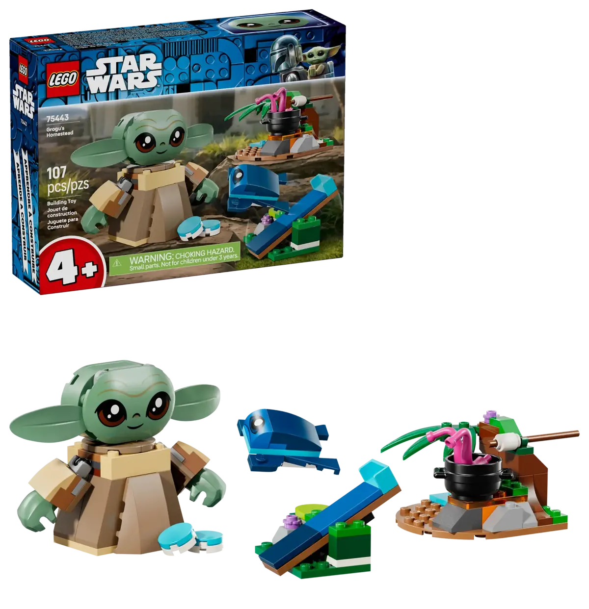 Lego Star Wars 75443 Grogu's Homestead 1