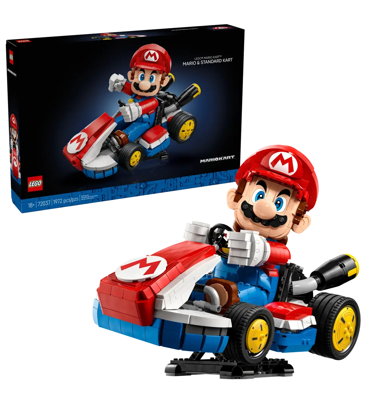Lego Super Mario 72037 Mario Kart – Mario & Standard Kart 1