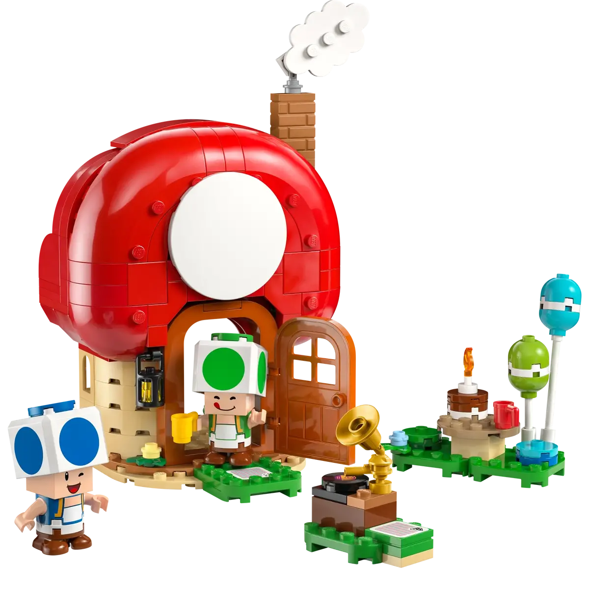 Lego Super Mario 72041 Party At Toad's House 1