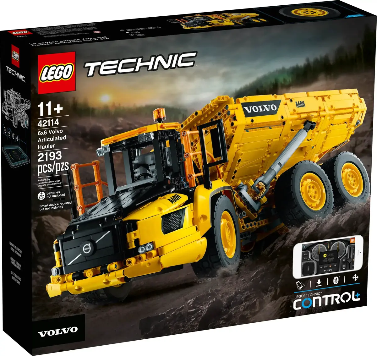 Lego Technic 6X6 Volvo Articulated Haulier 42114 1