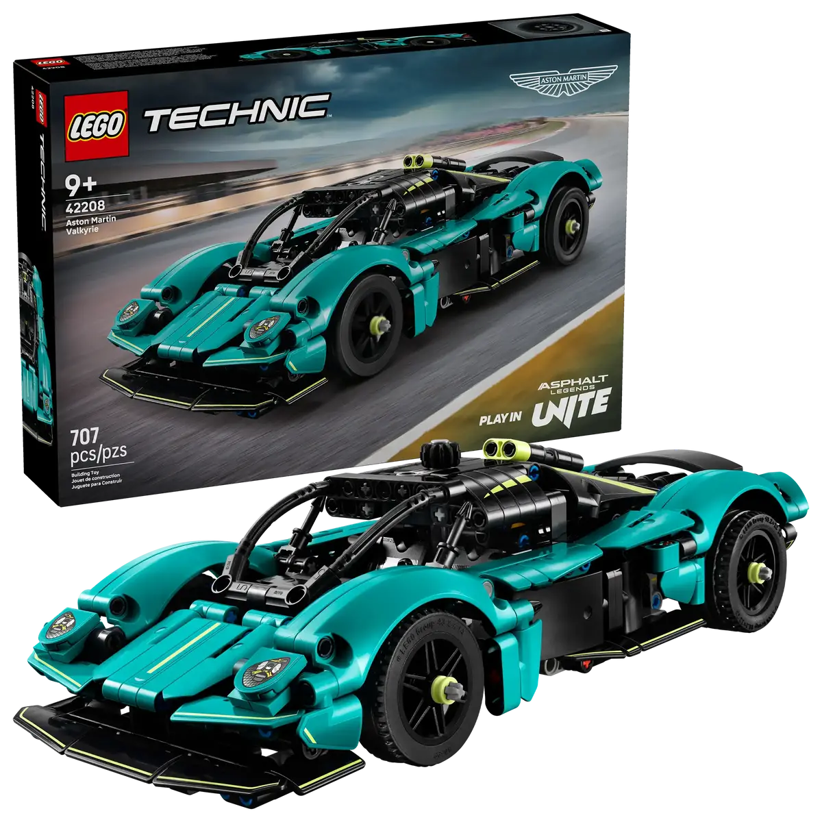 Lego Technic 42208 Aston Martin Valkyrie 1