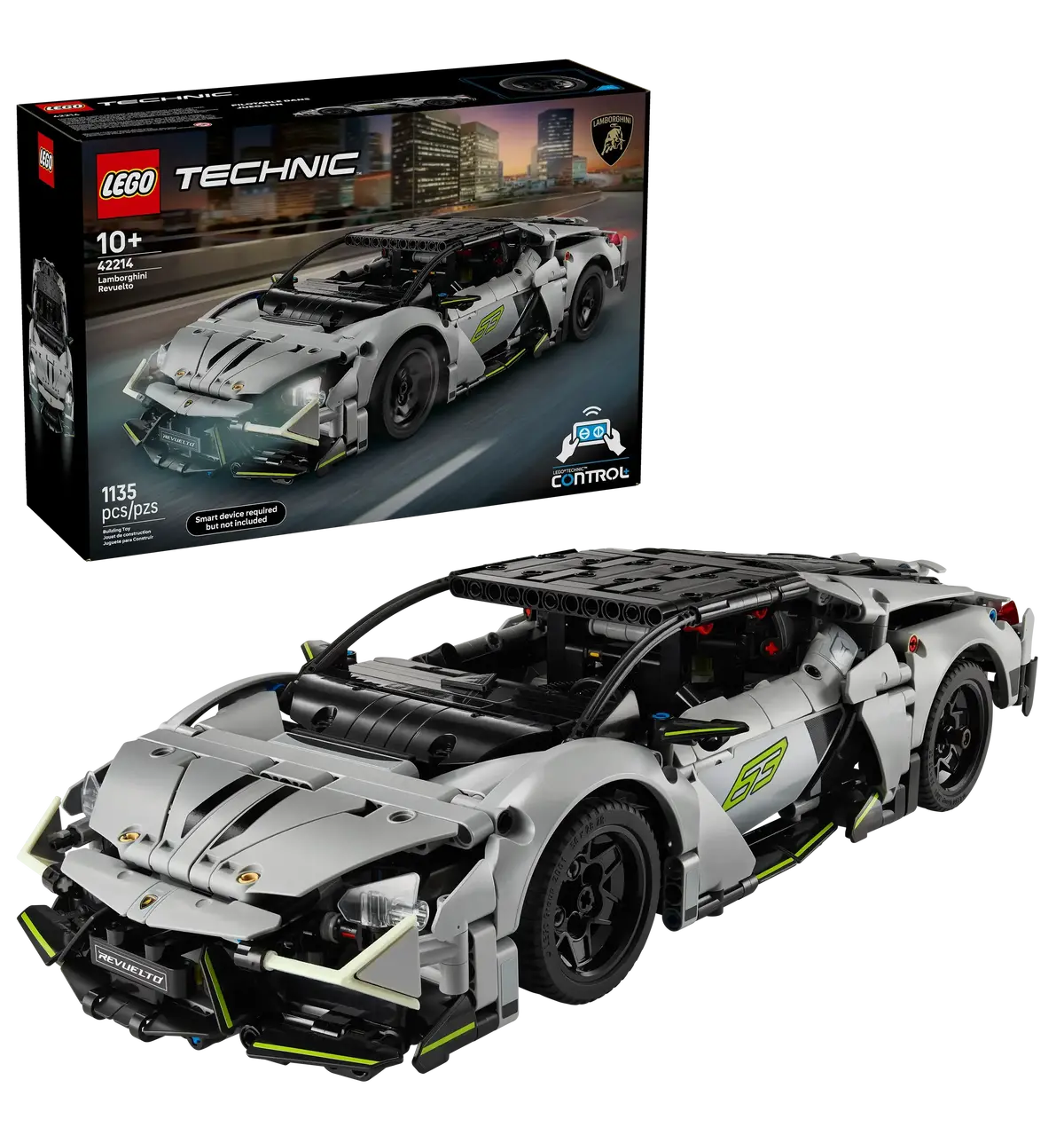 Lego Technic 42214 Lamborghini Revuelto Super Sports Car 1