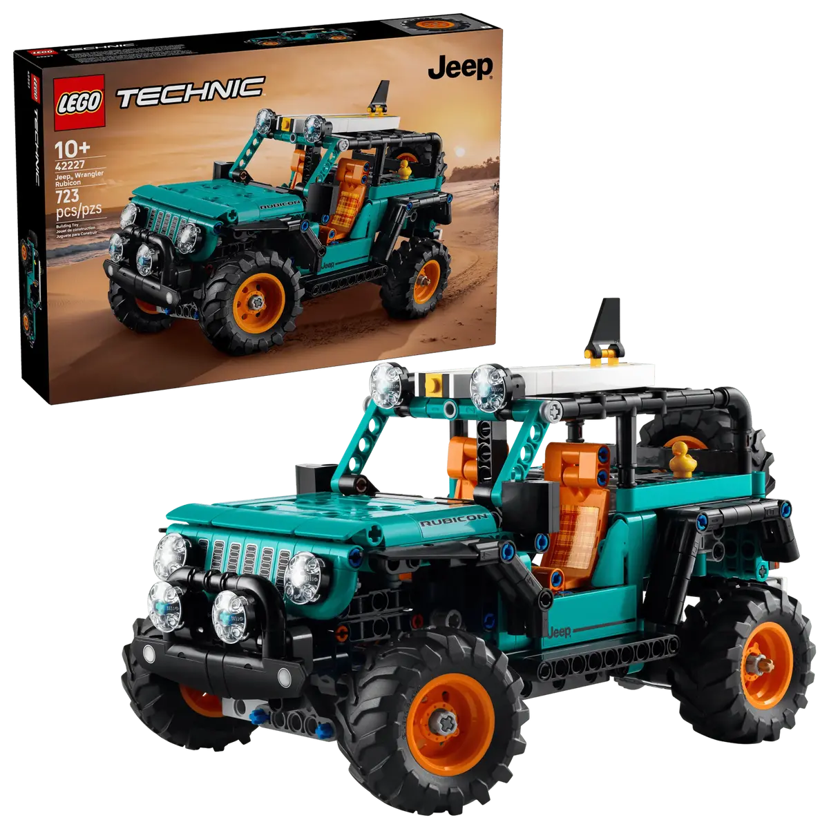 Lego Technics 42227 Jeep Wrangler Rubicon Suv 1
