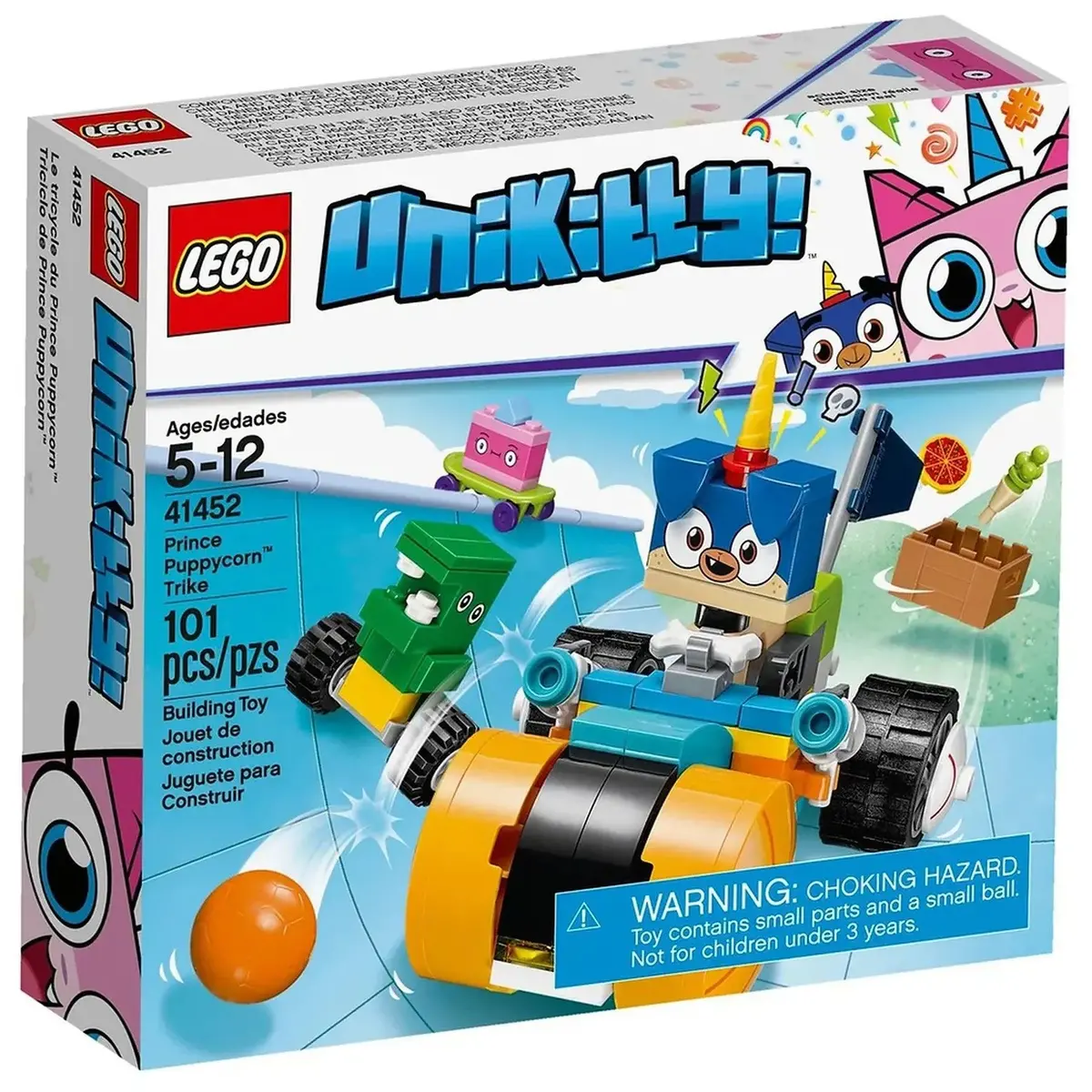 Lego Unikitty! 41452 Prince Puppycorntrike 1