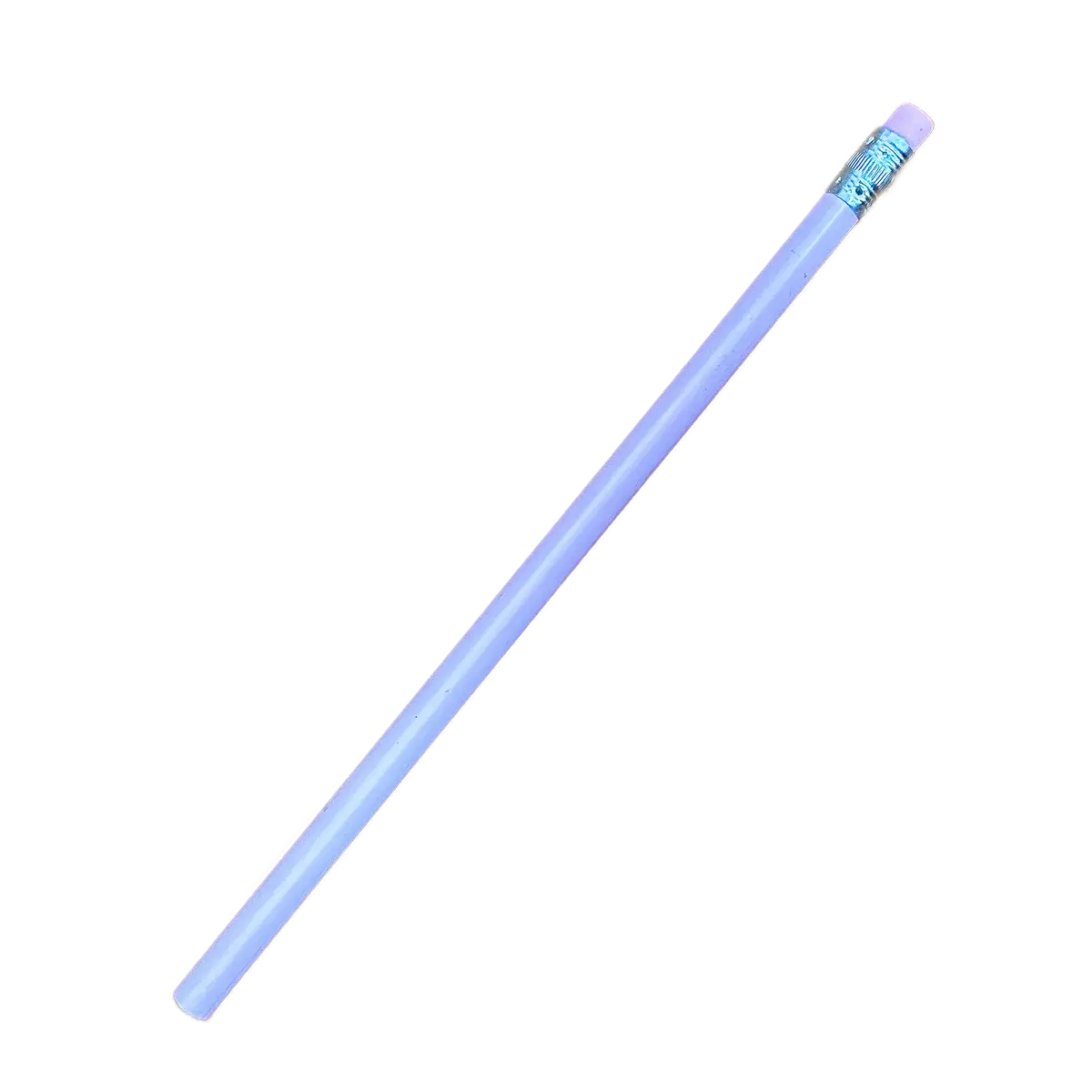 Lilac Coloured Pencil With Eraser Top 1