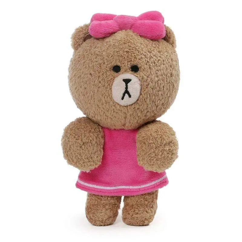 Line Friends Choco Seated Plush 15Cm Bear 1