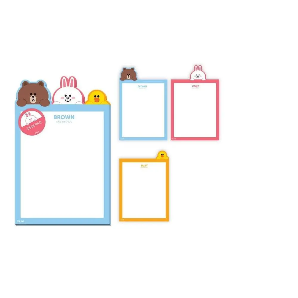 Line Friends Desk Note Pad 1
