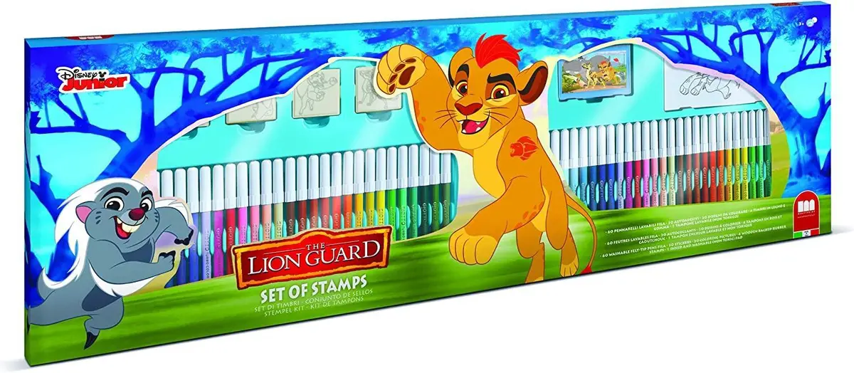 Lion Guard 60 Markers Art Playset 1