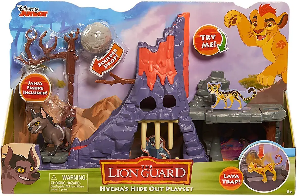 Lion King Lion Guard Hyena's Hideout Playset 1