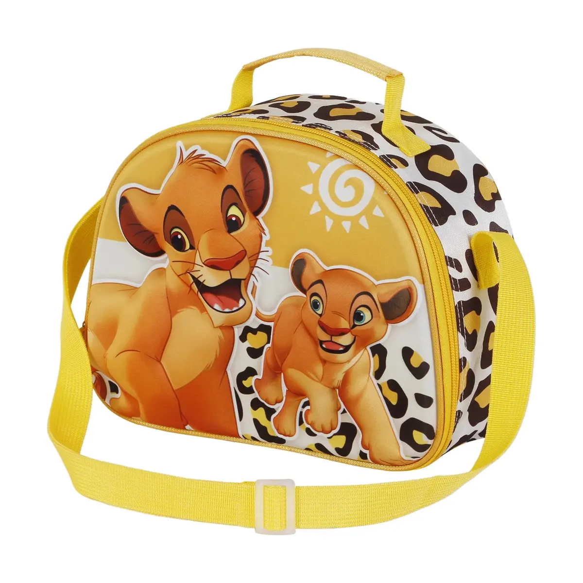 Lion King Yellow 3D Lunch Bag - Africa 1