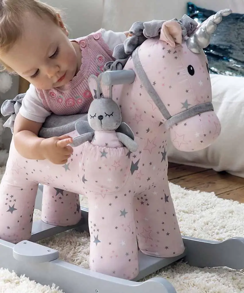 Little Bird Told Me Celeste & Fae Rocking Unicorn 9M+ 2