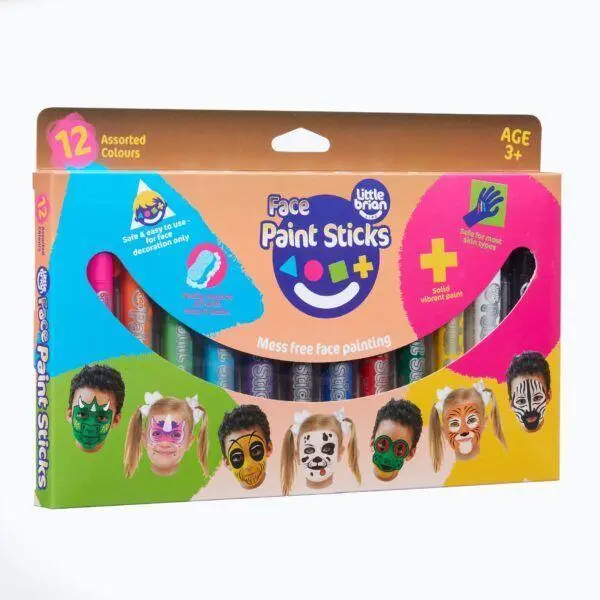 Little Brian 12 Pack Face Paint Sticks 1