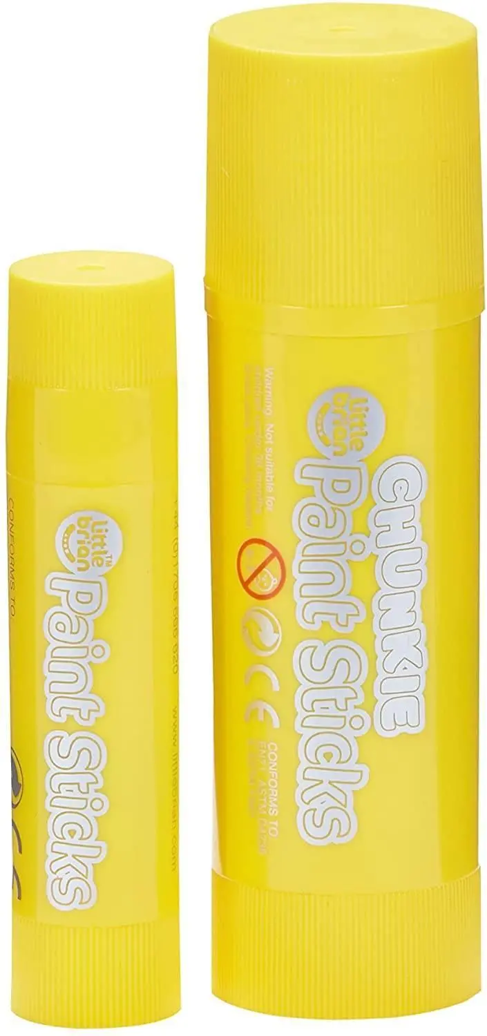 Little Brian Chunkie Paint Sticks - 12 Assorted Colours 2