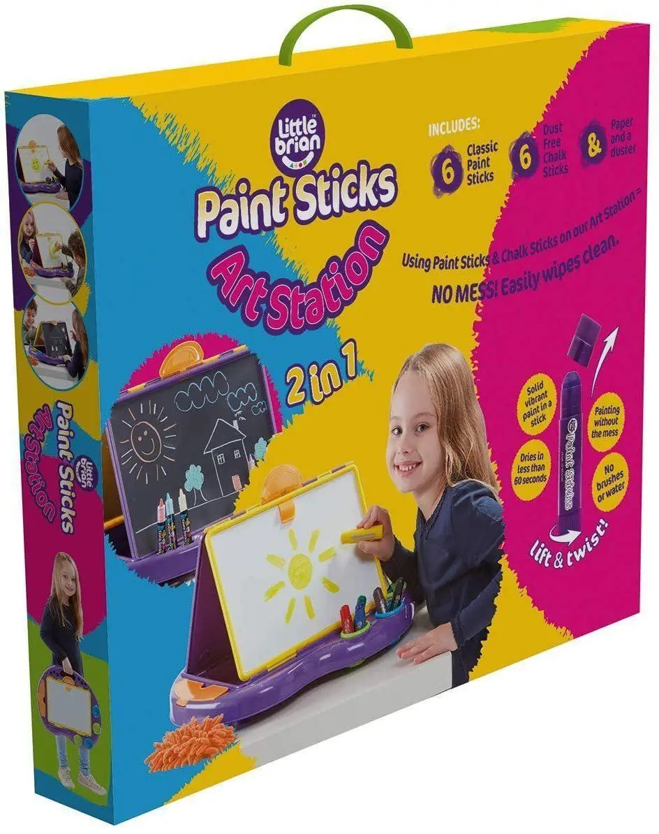 Little Brain Little Brian Paint Sticks Classic Art Station Arts & Crafts 2